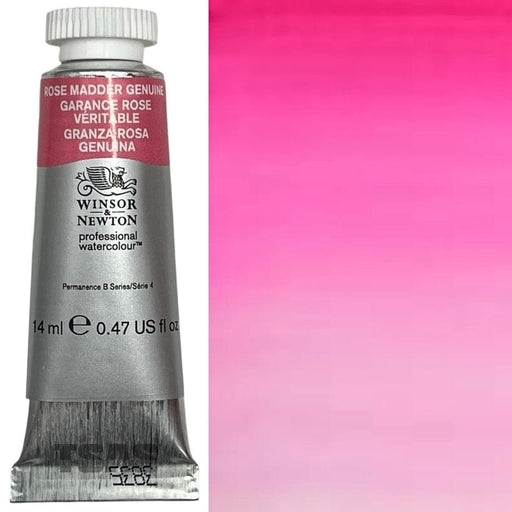 WINSOR & NEWTON WATERCOLOURS WINSOR & NEWTON WATERCOLOURS Rose Madder Genuine 14ml W&N Watercolour