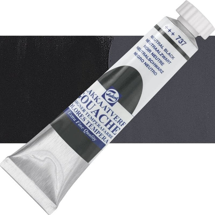 ROYAL TALENS GOUACHE ROYAL TALENS GOUACHE 737 - Neutral Black Royal Talens Gouache 20ml
