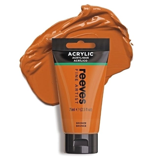 REEVES ACRYLICS REEVES ACRYLICS RVS Artists' Acrylic 75ml - Bronze