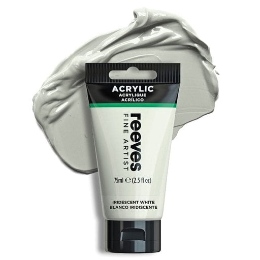 REEVES ACRYLICS REEVES ACRYLICS RVS Artists' Acrylic 75ml - Iridescent White