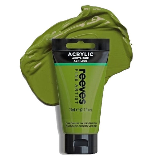 REEVES ACRYLICS REEVES ACRYLICS RVS Artists' Acrylic 75ml - Oxide Chrome Green
