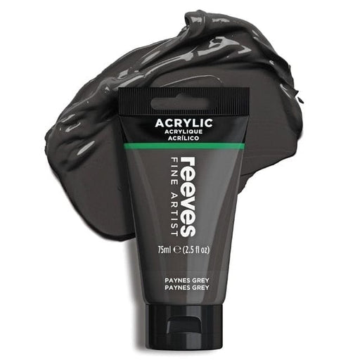 REEVES ACRYLICS REEVES ACRYLICS RVS Artists' Acrylic 75ml - Paynes Grey