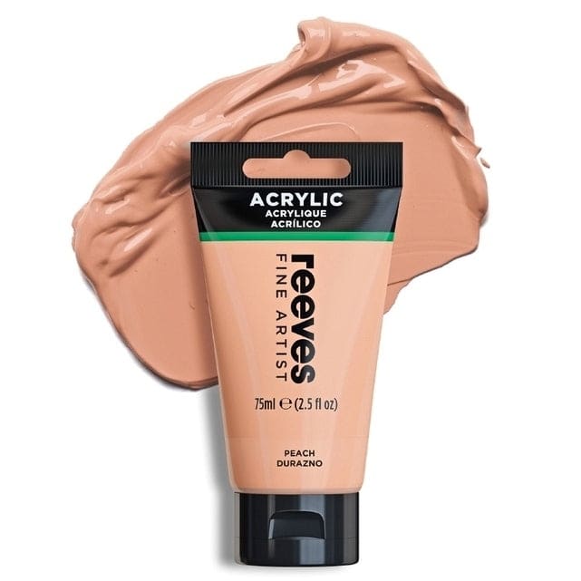 REEVES ACRYLICS REEVES ACRYLICS RVS Artists' Acrylic 75ml - Peach