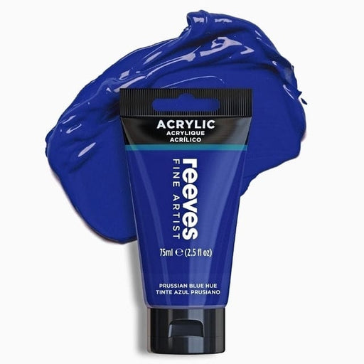 REEVES ACRYLICS REEVES ACRYLICS RVS Artists' Acrylic 75ml - Prussian Blue Hue
