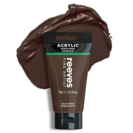 REEVES ACRYLICS REEVES ACRYLICS RVS Artists' Acrylic 75ml - Raw Umber