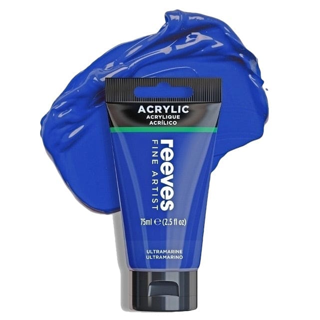 REEVES ACRYLICS REEVES ACRYLICS RVS Artists' Acrylic 75ml - Ultramarine