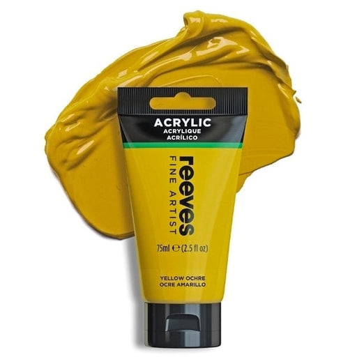 REEVES ACRYLICS REEVES ACRYLICS RVS Artists' Acrylic 75ml - Yellow Ochre