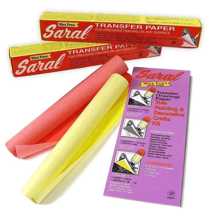 SARAL SAKURA YELLOW - 30.5x366cm Saral Transfer Paper Rolls