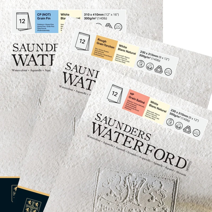 Saunders Waterford 300gsm Watercolour Pads