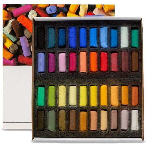 SENNELIER SOFT PASTELS SENNELIER Sennelier 40 Assorted Half Stick Soft Pastel Set - Plein Air Painting Essentials