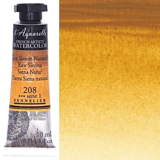 SENNELIER WATERCOLOURS SENNELIER WATERCOLOURS Sennelier Artist Watercolour 208 Raw Sienna 10ml