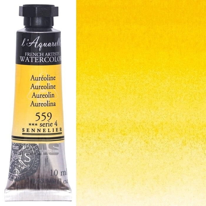 SENNELIER WATERCOLOURS SENNELIER WATERCOLOURS Sennelier Artist Watercolour 559 Aureoline 10ml