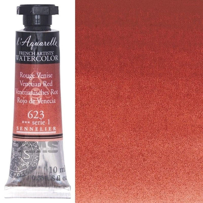 SENNELIER WATERCOLOURS SENNELIER WATERCOLOURS Sennelier Artist Watercolour 623 Venetian Red 10ml