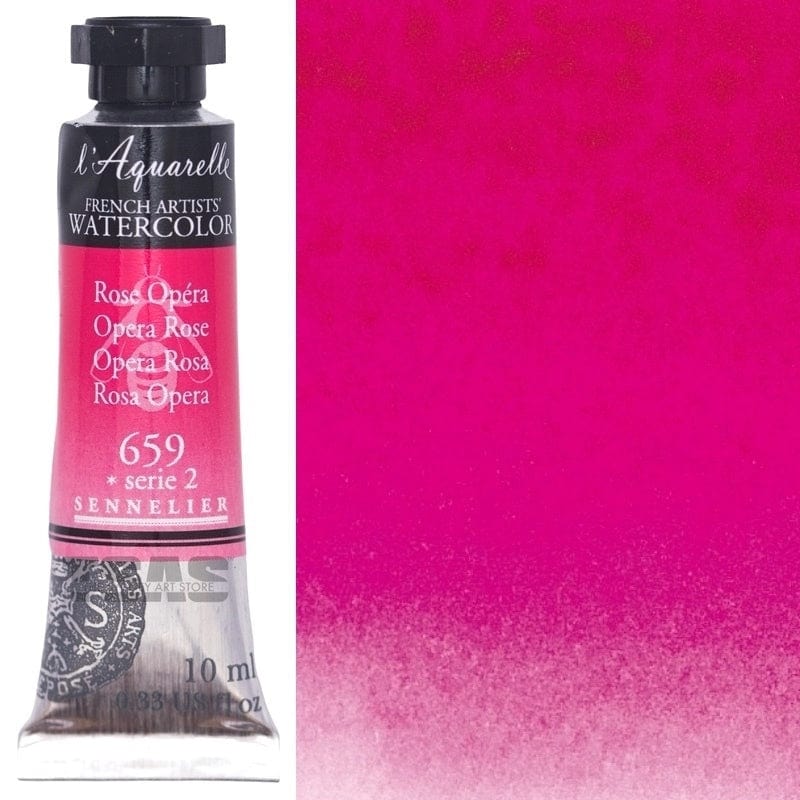 Sennelier Artist Watercolour 659 Opera Rose 10ml | The Sydney Art Store