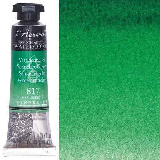 SENNELIER WATERCOLOURS SENNELIER WATERCOLOURS Sennelier Artist Watercolour 817 Sennelier Green 10ml