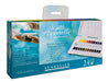 SENNELIER WATERCOLOURS SENNELIER Sennelier La Petite Aquarelle 24 Half Pan Watercolor Set