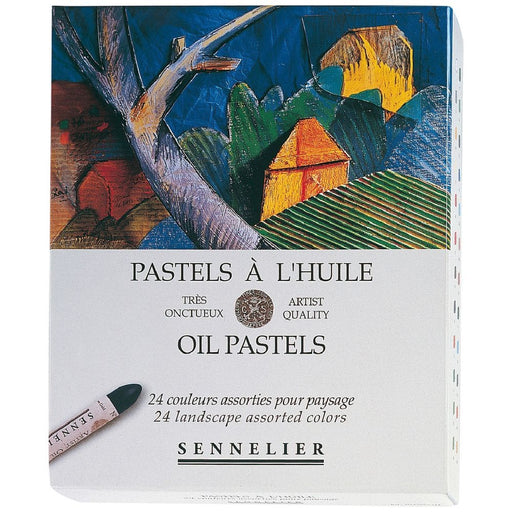 SENNELIER OIL PASTELS SENNELIER Sennelier Oil Pastel Set 24 Assorted Landscape