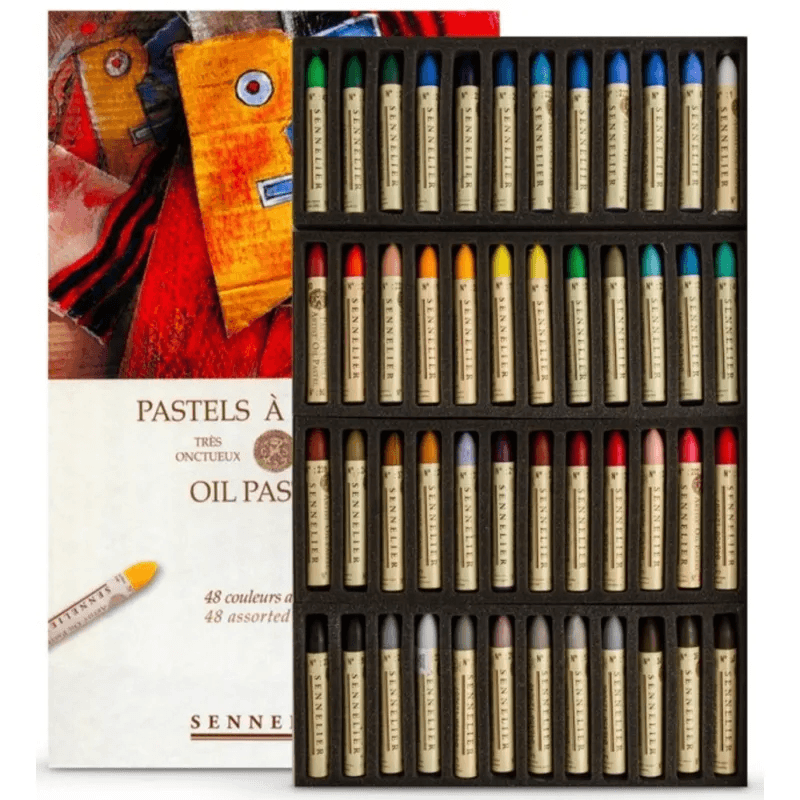 Enhance Your Art with Sennelier Oil Pastel Set - 48 Pastels — The