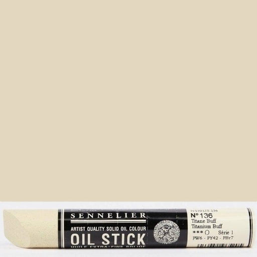 SENNELIER OIL STICKS SENNELIER Sennelier Oil Stick 38ml No.136 Titanium Buff