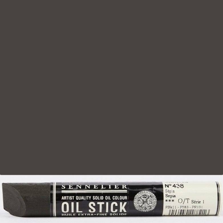 Buy Sennelier Oil Stick 38ml No.438 Sepia - Professional Grade | Art ...