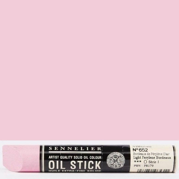 SENNELIER OIL STICKS SENNELIER Sennelier Oil Stick 38ml No.652 Light Perylene Bordeaux