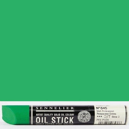 SENNELIER OIL STICKS SENNELIER Sennelier Oil Stick 38ml No.845: Permanent Green Artistic Creativity