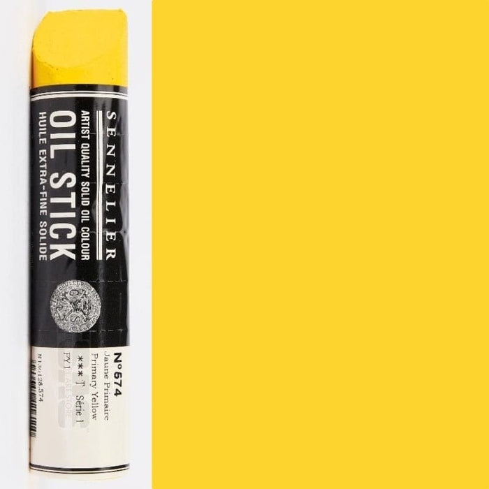 SENNELIER OIL STICKS SENNELIER Sennelier Oil Stick 96ml No.574 Primary Yellow