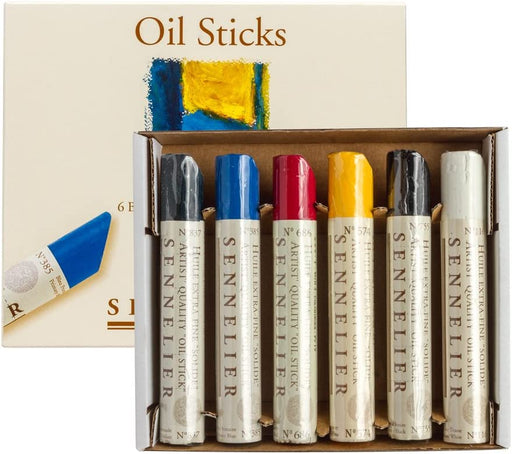 SENNELIER OIL STICKS SENNELIER Sennelier Paint Stick Starter 6 Set in box