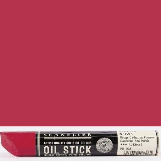 SENNELIER OIL STICKS SENNELIER Sennelier Purple Cadmium Red Oil Stick 38ml No.611