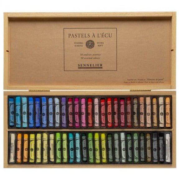 Buy Sennelier Soft Pastel Wooden Box Set of 50 | Free Shipping
