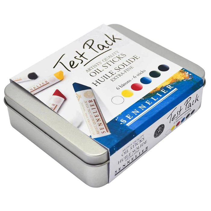 SENNELIER OIL STICKS SENNELIER Sennelier Test Pack with 6 Mini Paint Sticks