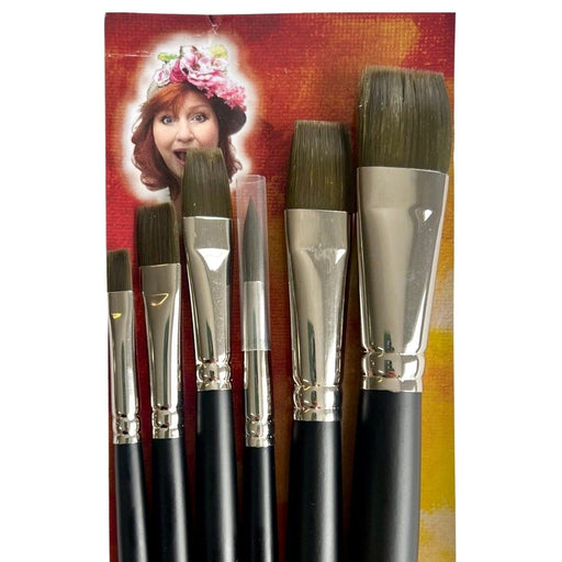 DISCONTINUED THE ART SHERPA Set Sherpa 6pc Beginner Painting Long Handle