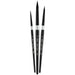 SILVER BRUSH SILVER BRUSH Silver Brush SLM-3099S Susan Louise Moyer Black Velvet 3pc Set