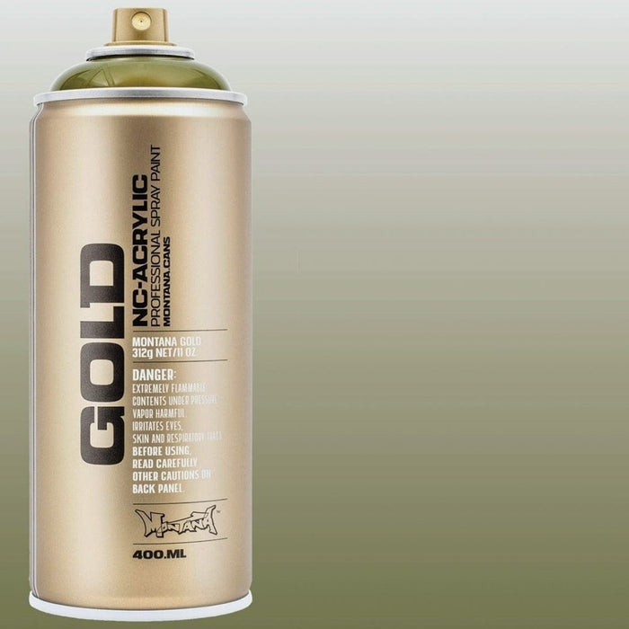 MONTANA MONTANA T6340 Montana Gold Cans Transparent Olive Green 400ml