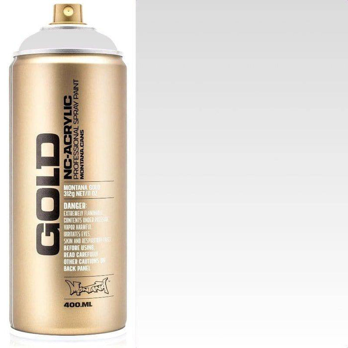 MONTANA MONTANA T9100 Montana Gold Can Transparent White 400ml