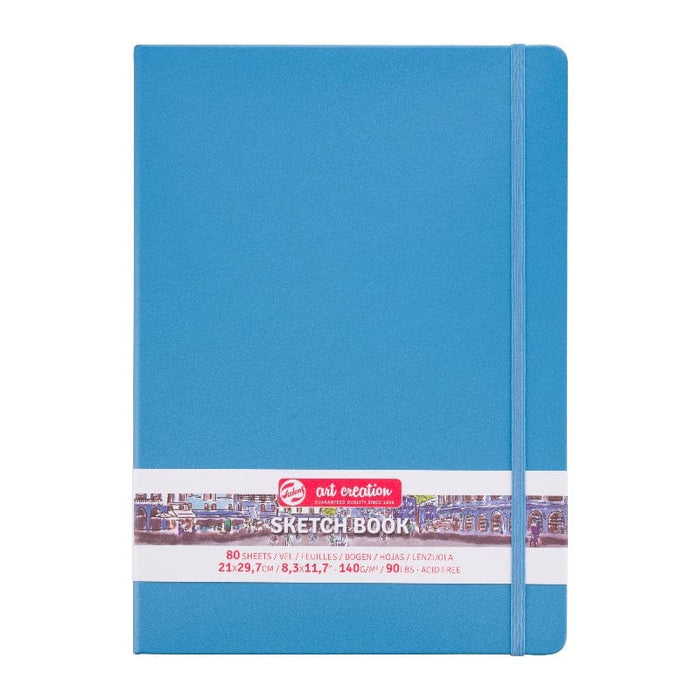 TALENS ART CREATIONS TALENS ART CREATIONS Talens Art Creations Sketch Book L.Blue 21x30cm 140g