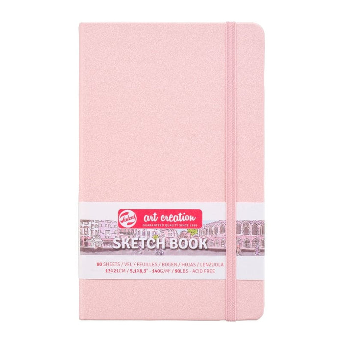 NEW NEW Talens Art Creations Sketch Book P.Pink 13x21 140gsm