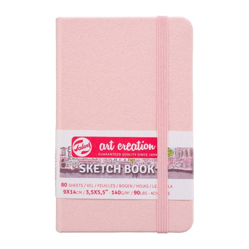 TALENS ART CREATIONS TALENS ART CREATIONS Talens Art Creations Sketch Book P.Pink 9x14cm 140gsm