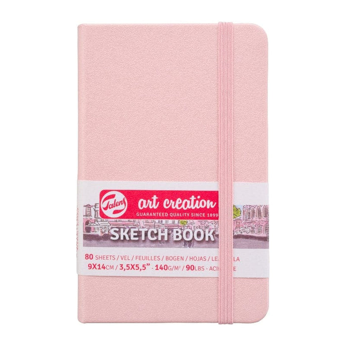 TALENS ART CREATIONS TALENS ART CREATIONS Talens Art Creations Sketch Book P.Pink 9x14cm 140gsm