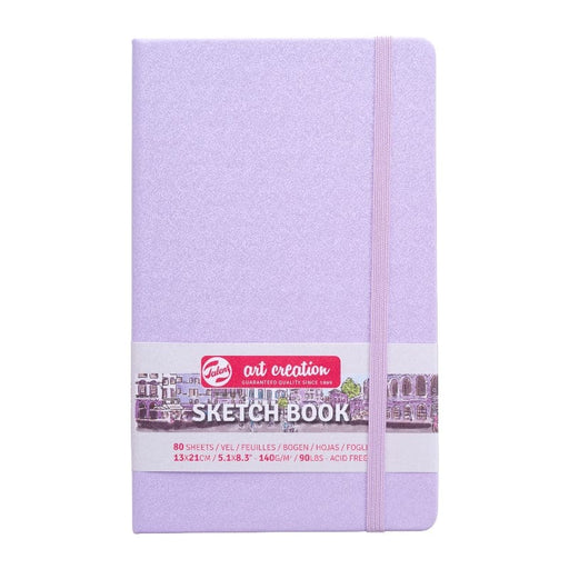 TALENS ART CREATIONS TALENS ART CREATIONS Talens Art Creations Sketch Book Pastel Violet 13x21cm 140gsm