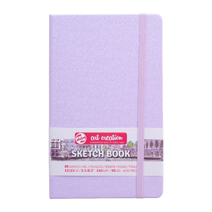 TALENS ART CREATIONS TALENS ART CREATIONS Talens Art Creations Sketch Book Pastel Violet 13x21cm 140gsm