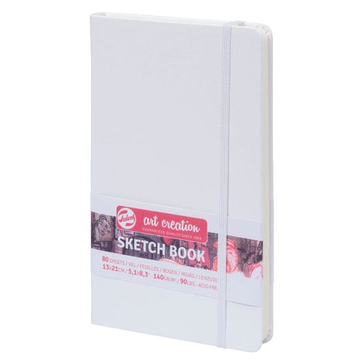 NEW NEW Talens Art Creations Sketch Book White 13x21 140gsm
