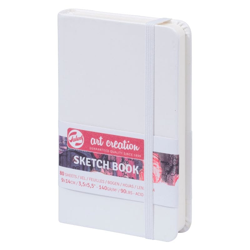 Talens Art Creations Sketch Book White 9x14cm 140gsm — The Sydney Art Store