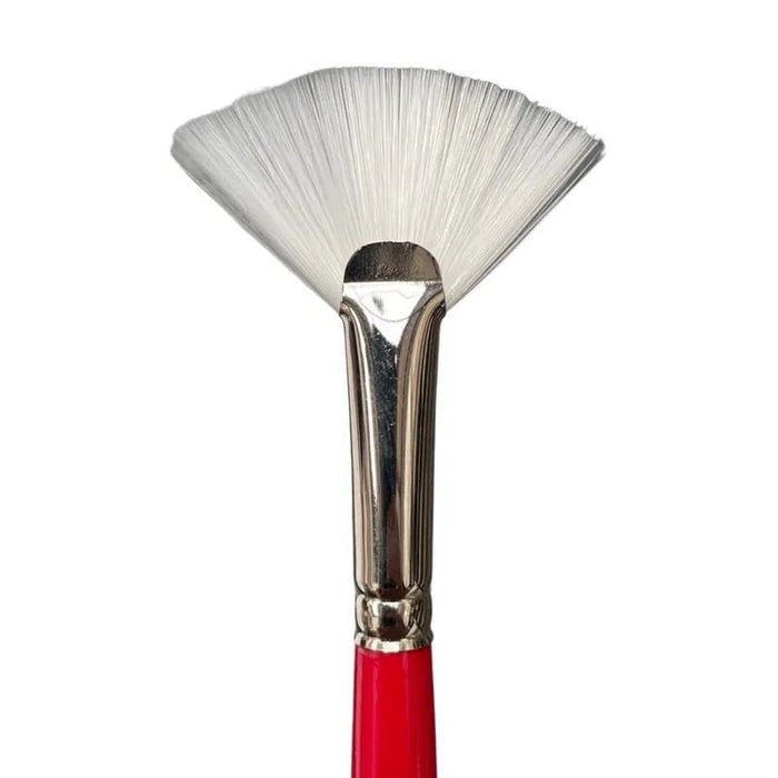 DISCONTINUED THE ART SHERPA Fan 6 The Art Sherpa Series Acrylic Brushes by Silver Brush