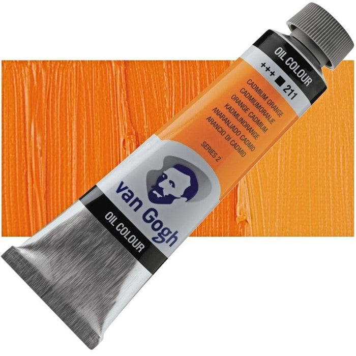 VAN GOGH OILS VAN GOGH 211 - Cadmium Orange S2 Van Gogh Oil Paint 40ml