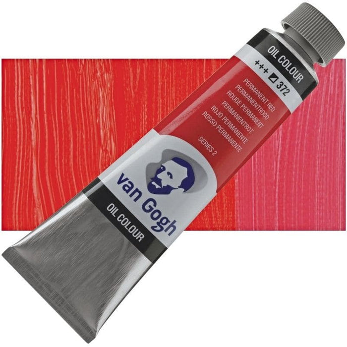 VAN GOGH OILS VAN GOGH 372 - Permanent Red S2 Van Gogh Oil Paint 40ml