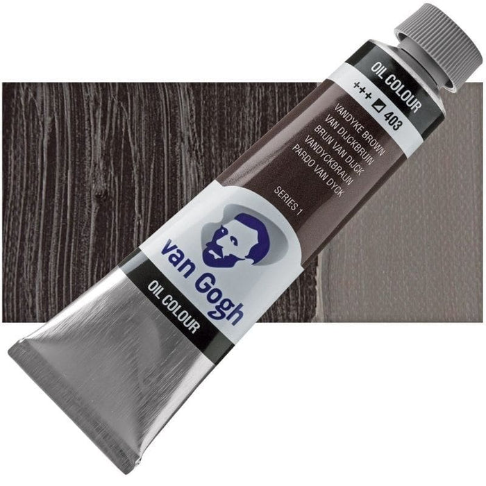 VAN GOGH OILS VAN GOGH 403 - Vandyke Brown S1 Van Gogh Oil Paint 40ml