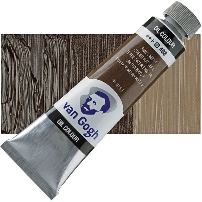 VAN GOGH OILS VAN GOGH 408 - Raw Umber S1 Van Gogh Oil Paint 40ml