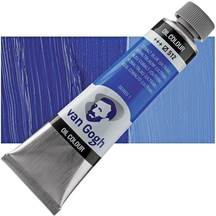 VAN GOGH OILS VAN GOGH 512 - Cobalt Blue (Ultramarine) S1 Van Gogh Oil Paint 40ml