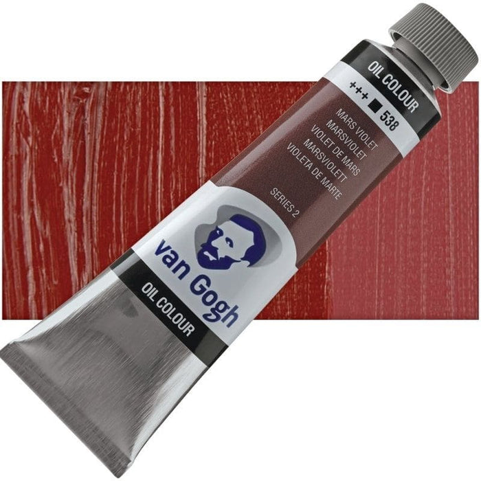 VAN GOGH OILS VAN GOGH 538 - Mars Violet S2 Van Gogh Oil Paint 40ml
